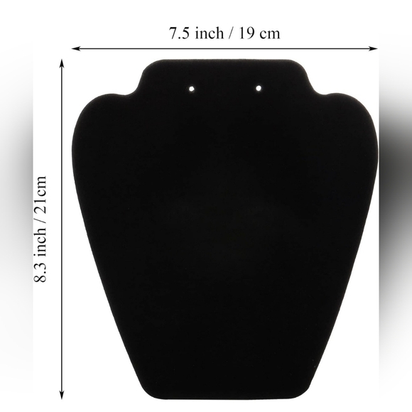 Velvet Necklace And Earrings Display Stand - Picture 4 of 4